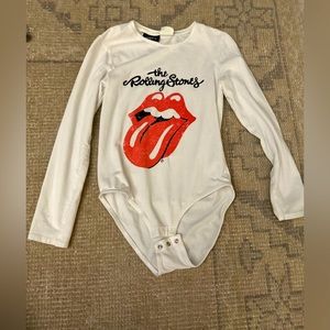 Rolling Stones authentic bodysuit Zara collection size 10